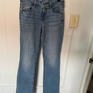 Old Navy Blue Boot Cut Jeans Classic Style size 4 Long